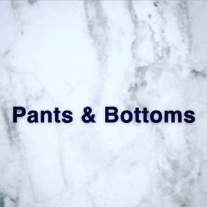 Pants, shorts and skirts